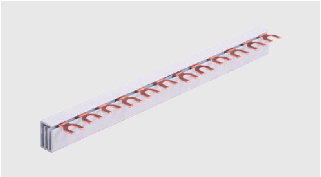 KASEEY Fork type 3-phase closed busbars M6 product view