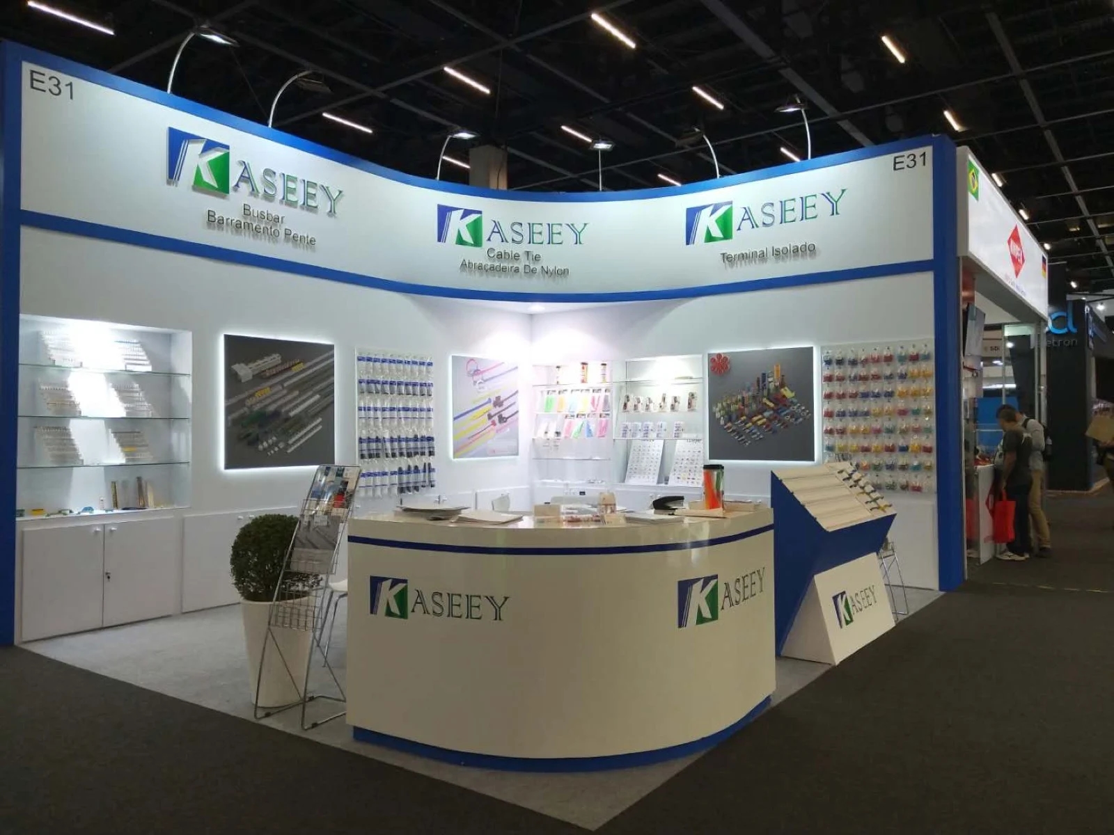 KASEEY exhibition reception and product display