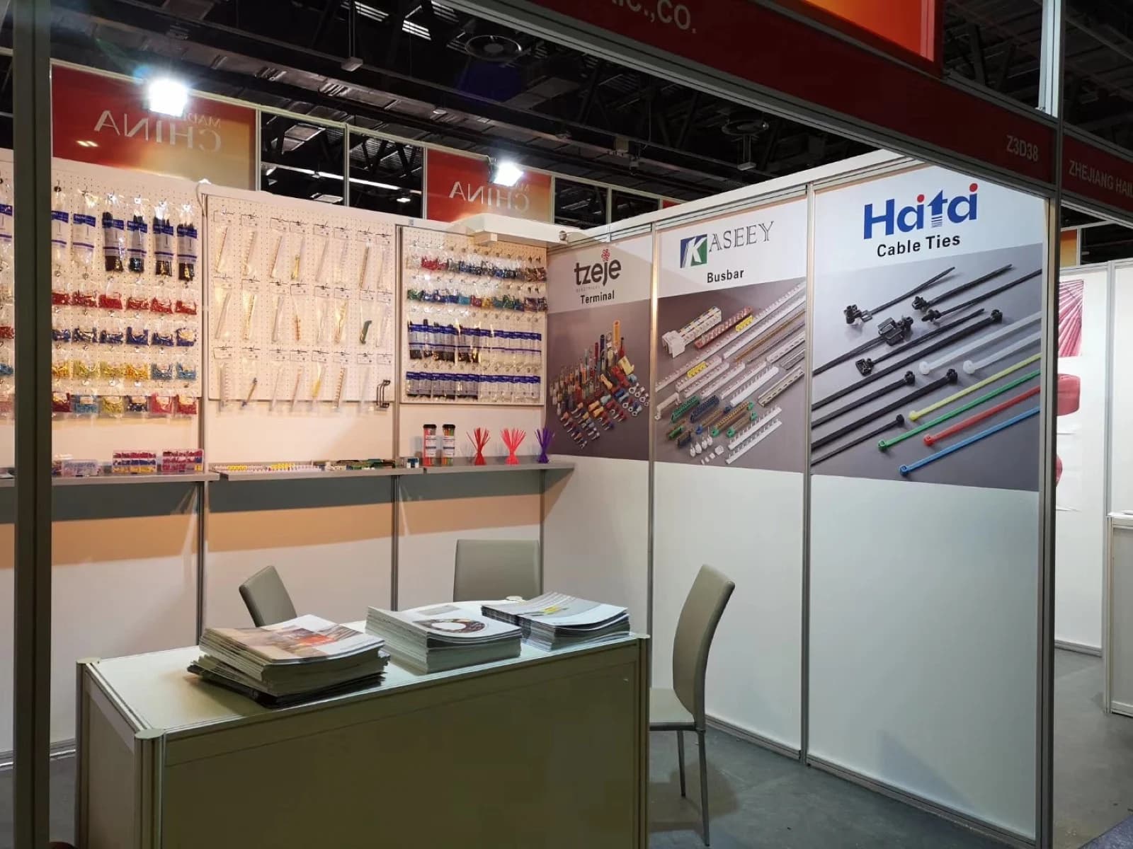 KASEEY terminal block exhibition booth