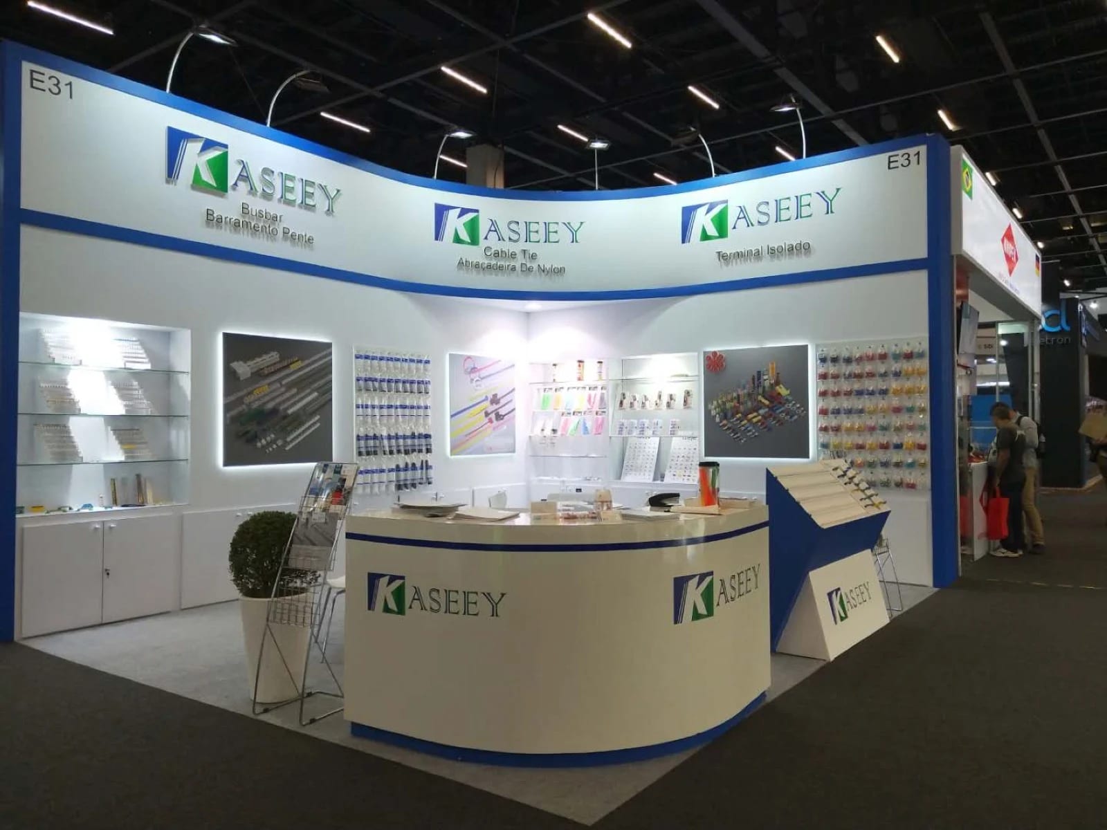 KASEEY exhibition reception and product display