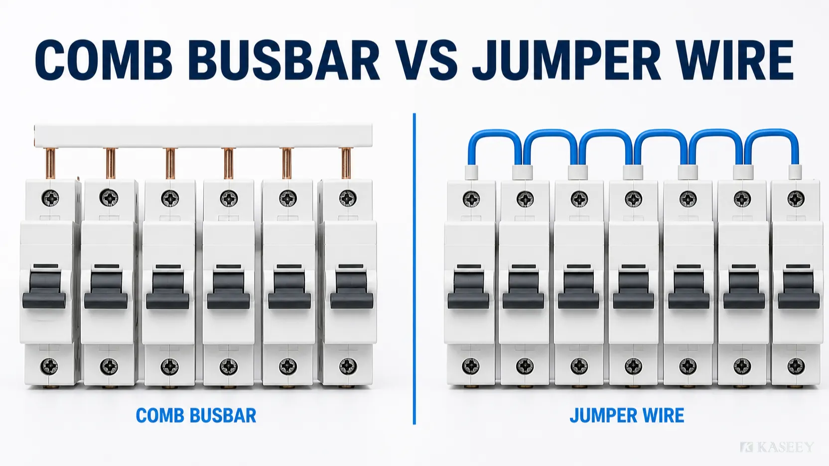 Comb Busbar vs Jumper Wire: Which Connection Method Fits Your MCB Row?